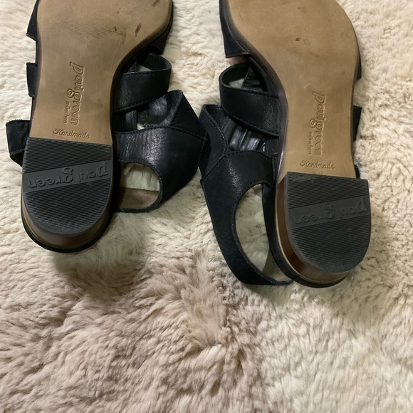 Paul Green Black Leather Strappy Ankle Buckle Gladiator Sandal Womens Size 8 - Picture 6 of 15